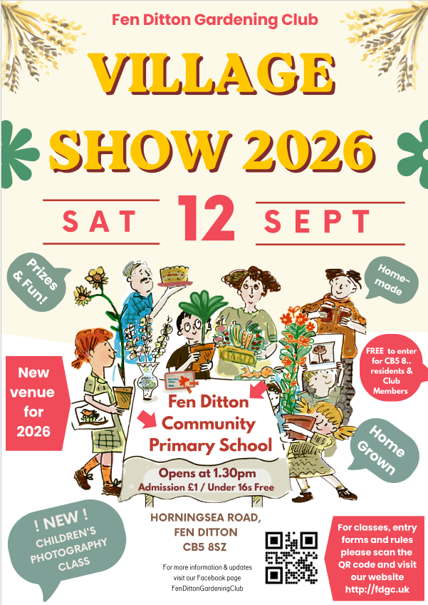Fen Ditton Gardening Club Village Show