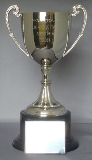 Joanna Faye Trophy.  Best Handicraft Exhibit